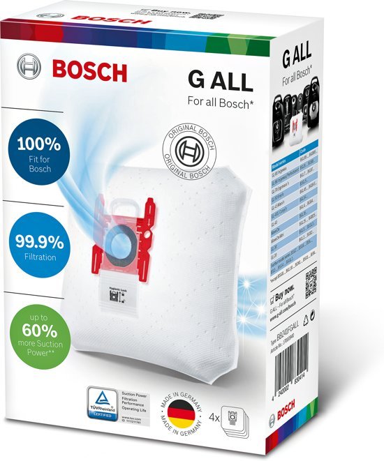 BOSCH SIEMENS STOFZUIGERZAK G ORIGINAL - 0010152435 - *0010152435