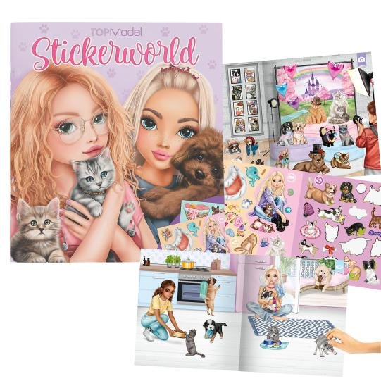 TOPMODEL STICKERWORLD KITTY AND DOGGY - 0013571 0013571 13571 1 product detail - 0013571