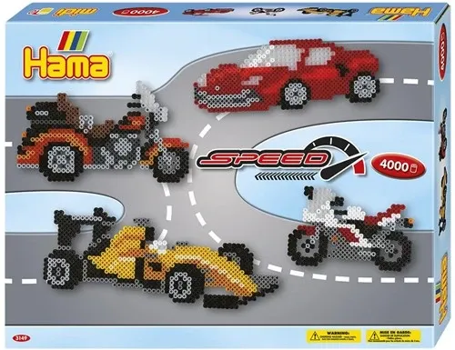 STRIJKKRALEN HAMA AUTO'S 4000 DLG. - 0028178031497 - 267-3149