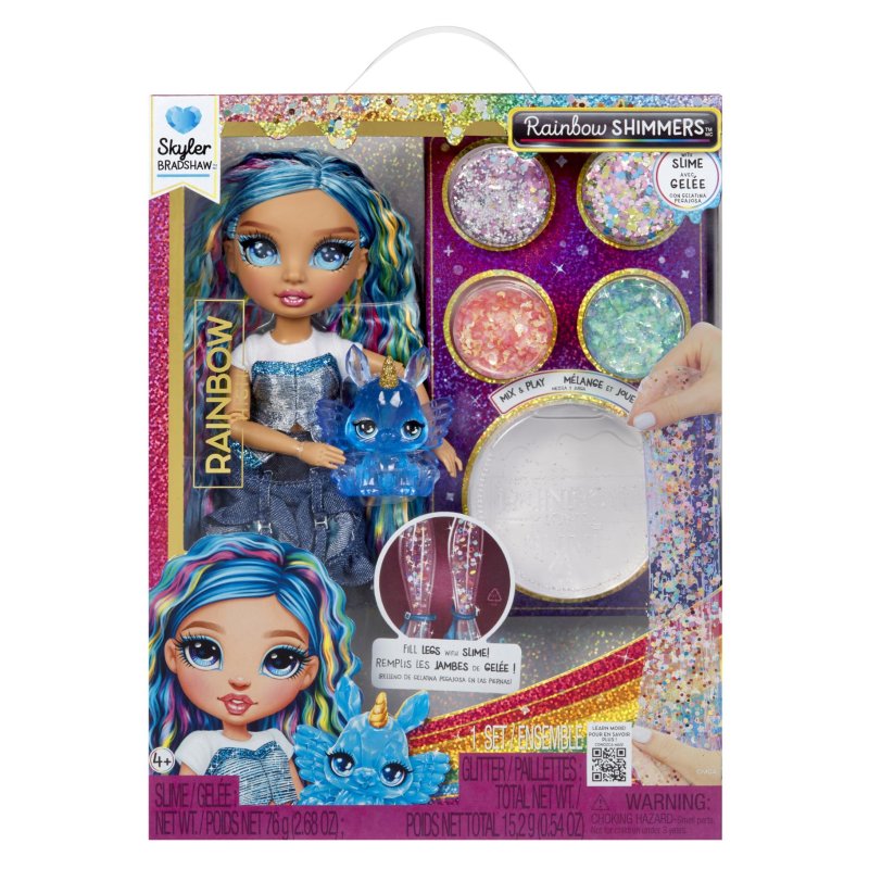 RAINBOW HIGH RAINBOW SHIMMERS WITH SLIME - 0035051122418 - 576-2418