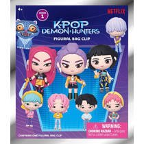 K-POP DEMON HUNTERS FIGURAL BAG CLIP - 0077764327759 - 865-7759