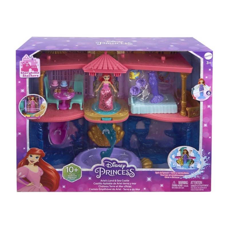 DISNEY PRINCESS ARIEL DELUXE CASTLE - 0194735121182 - 466-1182