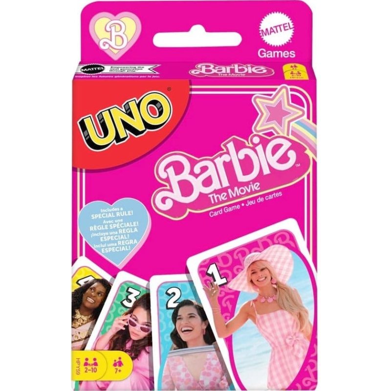 UNO KAARTSPEL BARBIE - 0194735170845 - 601-0845