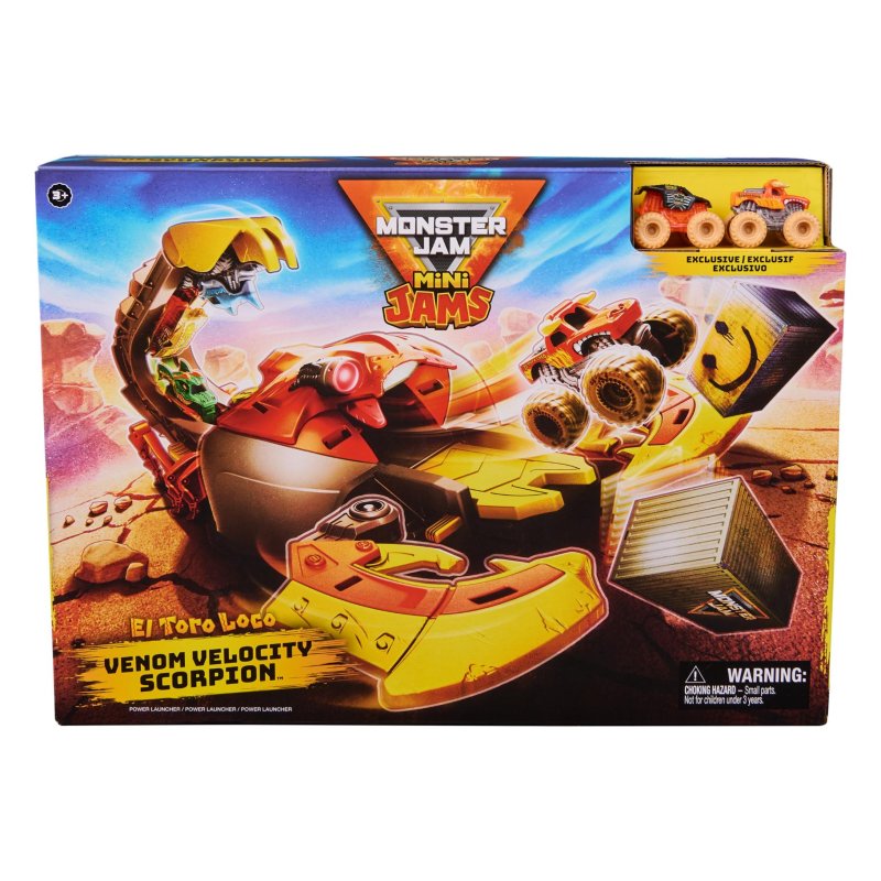 MONSTER JAM  MINI SCORPION PLAYSET - 0681147012356 - 341-9752