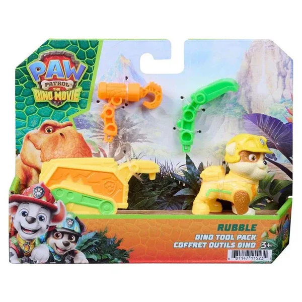 PAW PATROL THE DINO MOVIE TOOL PACK RUBB - 0681147115668 - 575-6021