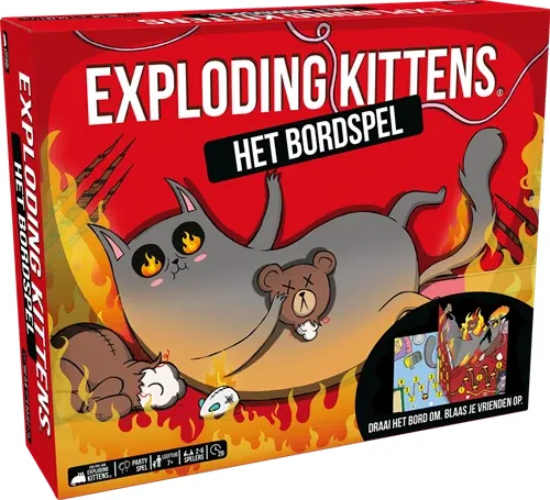 SPEL EXPLODING KITTENS BORDSPEL - 0810171410542 - 610-0542