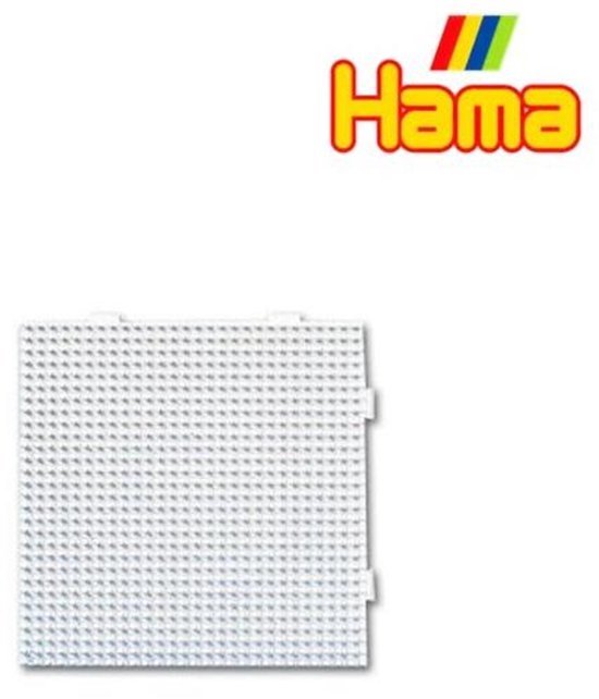 STRIJKKRALEN GRONDPLAAT HAMA VIERKANT KO - 1 10 14 - 267-0234