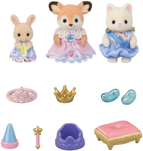 SYLVANIAN NERSERY PRINCESS PLAY SET 5818 - 1 10 20 30 40 49 - 05818