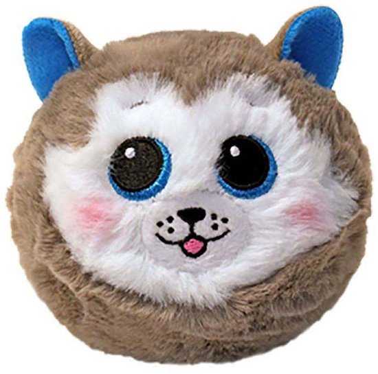 TY BEANIE BOUNCERS SLUSH HUSKY GREY - 1 10 20 30 - 2016139
