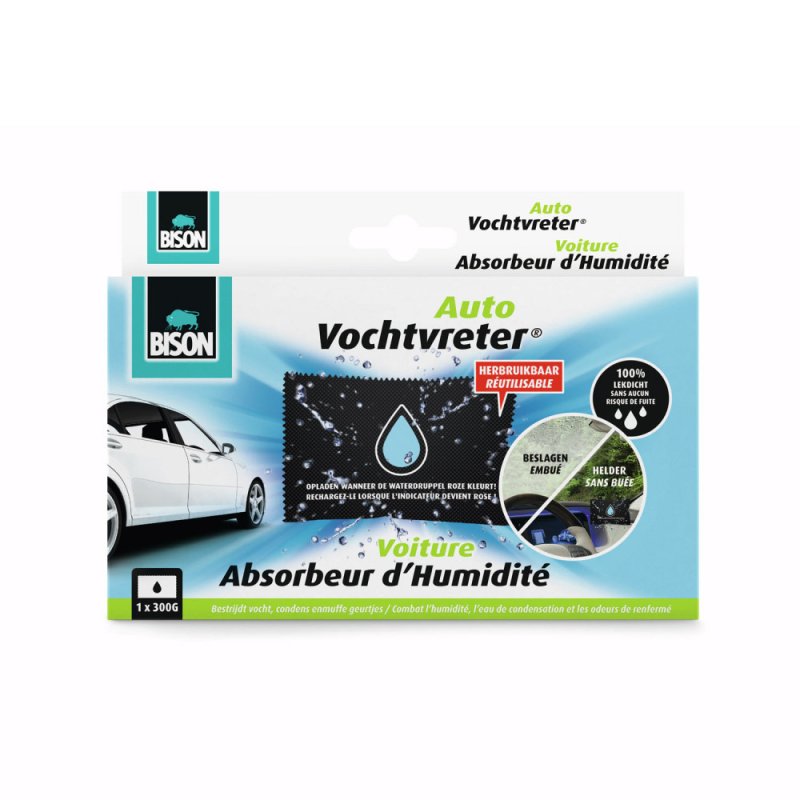 BISON VOCHTVRETER AUTO 300GR HERBRUIKBAA - 101 1086 - 101-1086