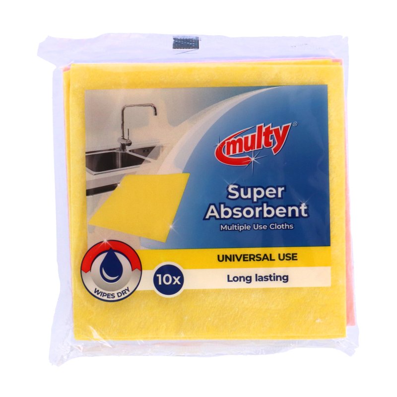 MULTY VISCOSEDOEK 10 STUKS - 101 2104 - 101-2104