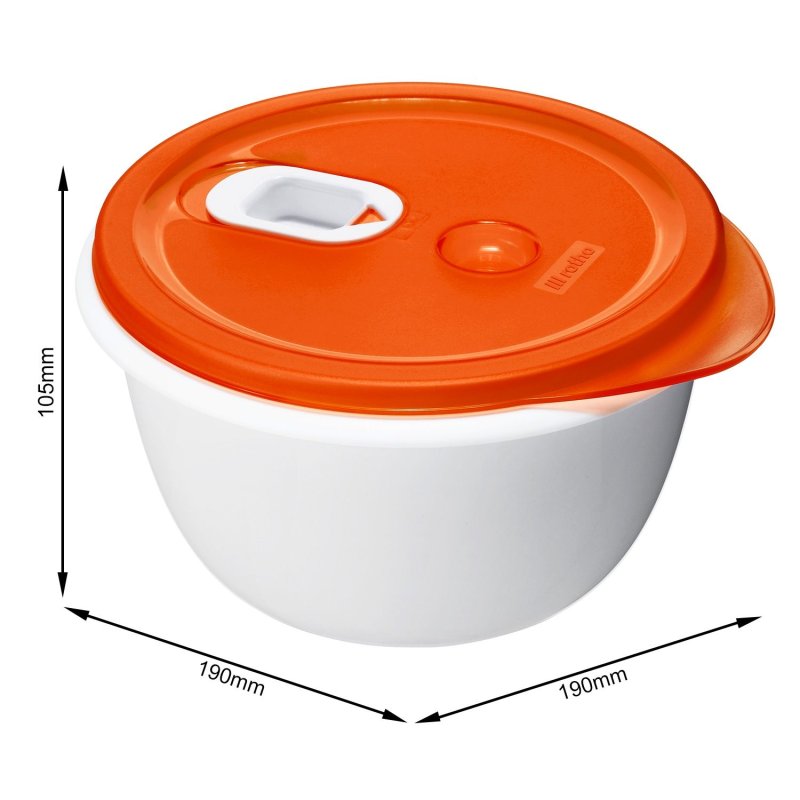 ROTHO MAGNETRONSCHAAL + DEKSEL 1.5L - 101 2848 - 101-2848