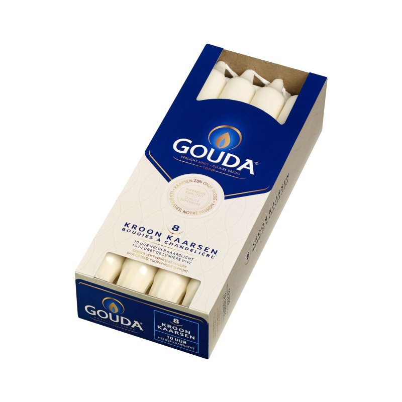 GOUDA KROONKAARSEN IVOOR 24CM DOOS S/8 - 101 3443 - 101-3443