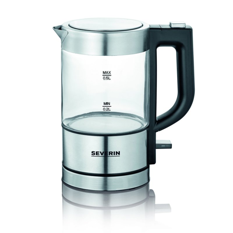 SEVERIN WATERKOKER GLAS 0.5LTR 1100W - 101 3472 - 101-3472