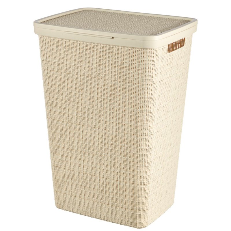 CURVER JUTE WASBOX 58L OFF WHITE - 101 5976 - 101-5976