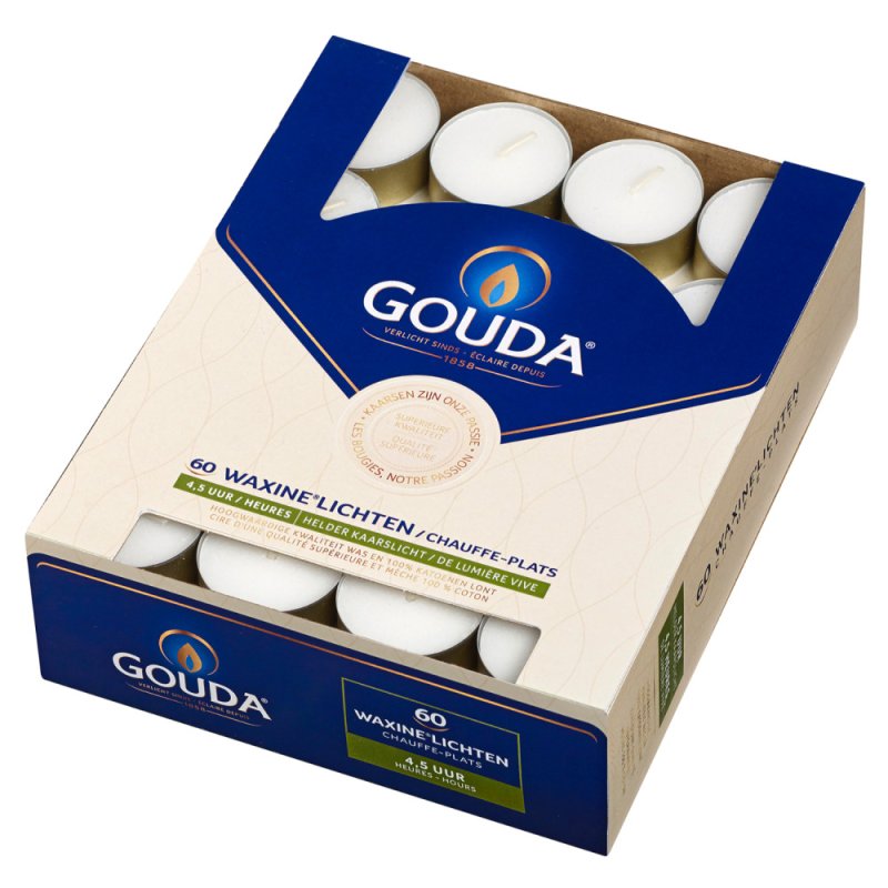 GOUDA THEELICHT 60 ST 4.5 BRANDUUR - 101 6594 - 101-6594