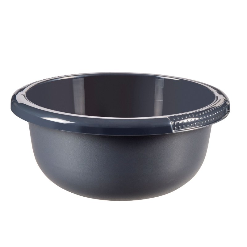 CURVER AFWASBAK ROND 24CM 2,5L ANTRACIET - 101 7937 - 101-7937