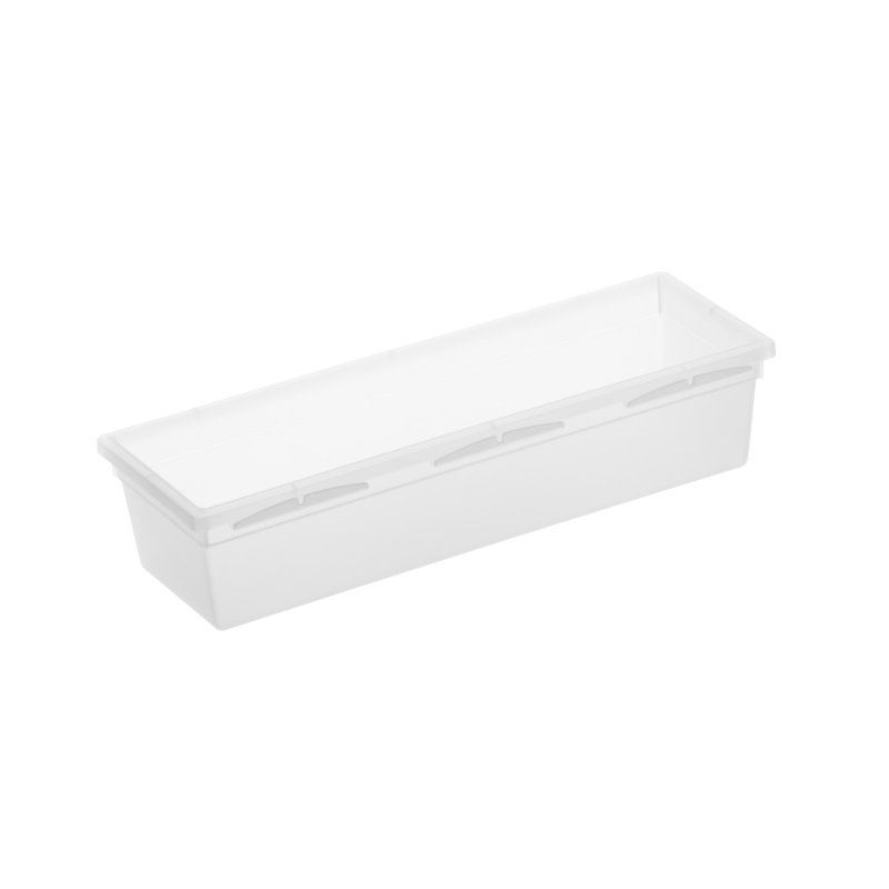 LADEBAKJE 23X8 BASIC TRANSPARANT ROTHO - 101 8348 - 101-8348