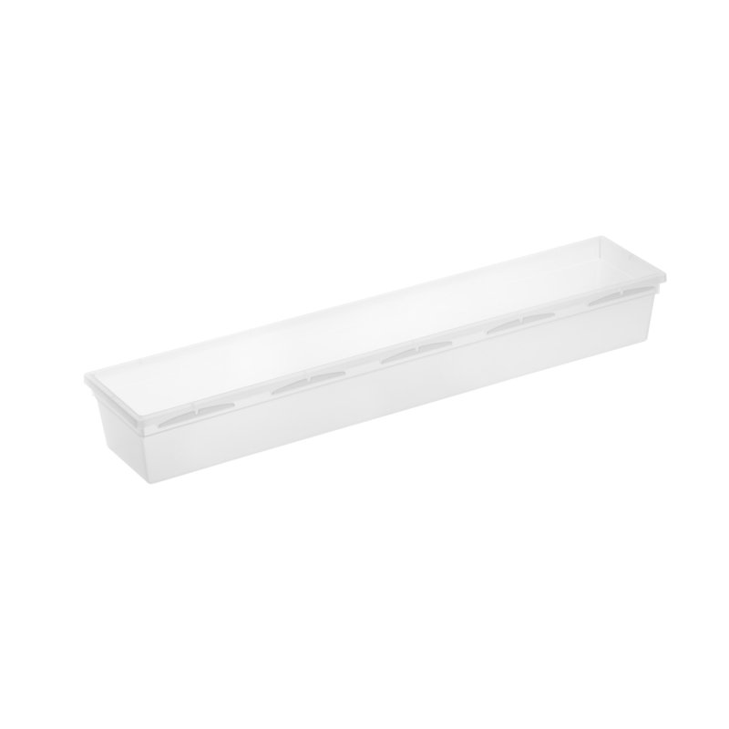 LADEBAKJE 38X8 CM BASIC TRANSPARANT ROTH - 101 8362 - 101-8362