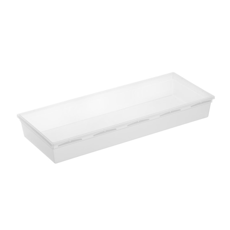 LADEBAKJE 38X15 BASIC TRANSPARANT ROTHO - 101 8386 - 101-8386