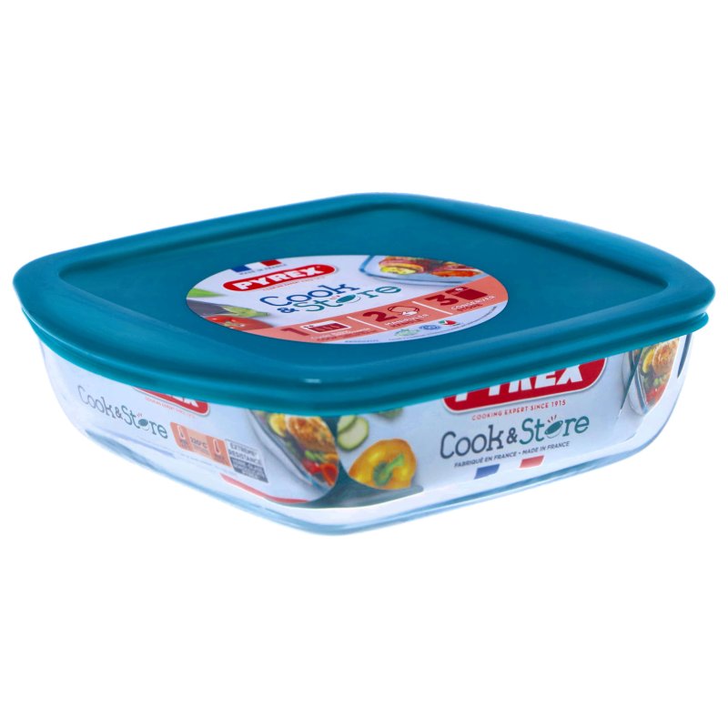 PYREX COOK EN STORE 1L MET DEKSEL - 102 4234 - 102-4234