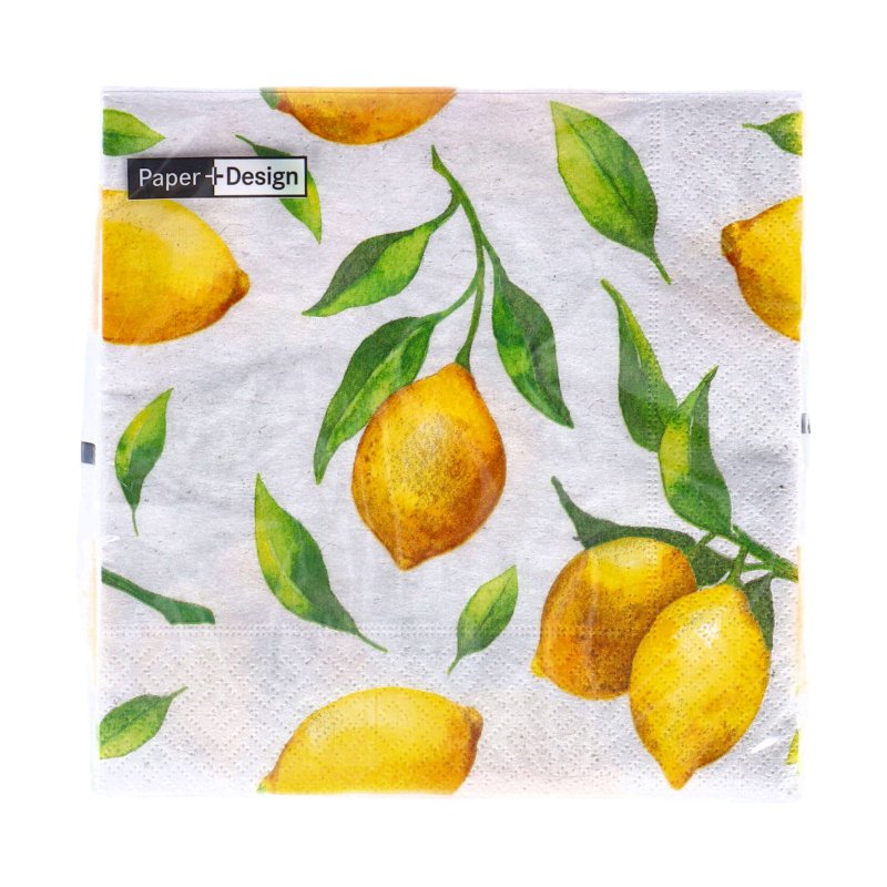 SERVETTEN CITRUS 33X33 CM - 105 1867 - 105-1867