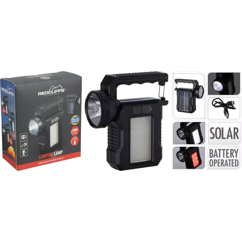NOODPAKKET / CAMPING SOLAR &amp; USB ZAKLAMP - 109100480 composition 001 - 109100480