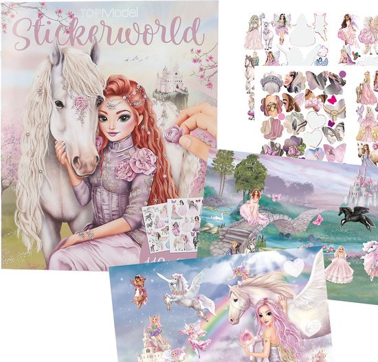 TOPMODEL STICKERWORLD VIVA VIOLET - 11 3 - 0013443