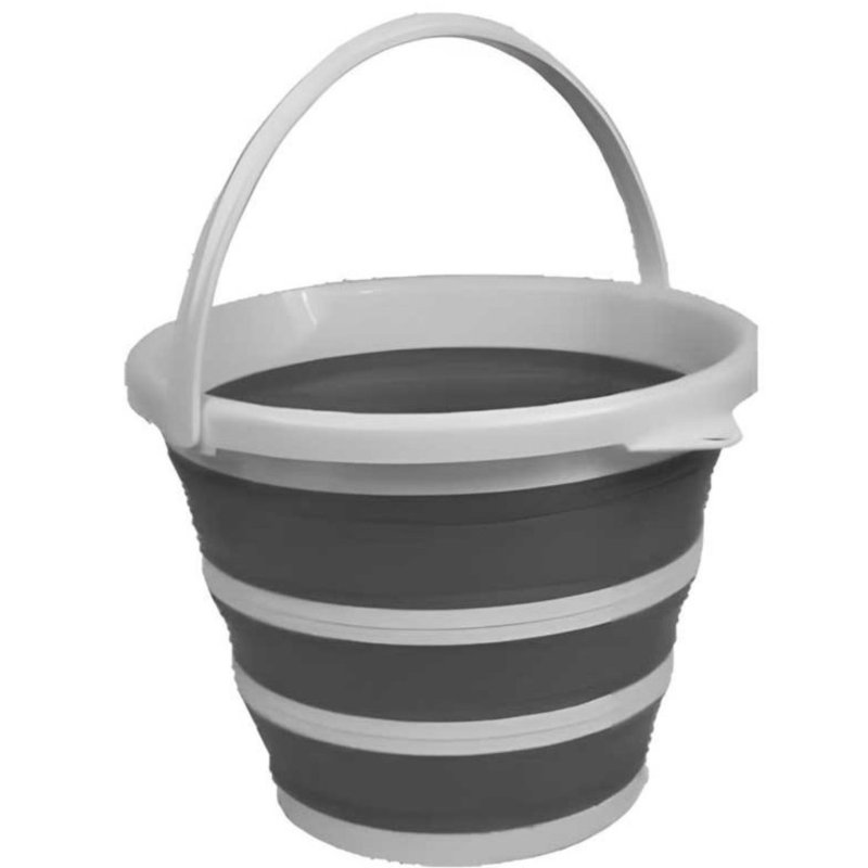 OPVOUWBARE EMMER ROND 10 L 2 KLEUREN ASS - 110 4349 - 110-4349