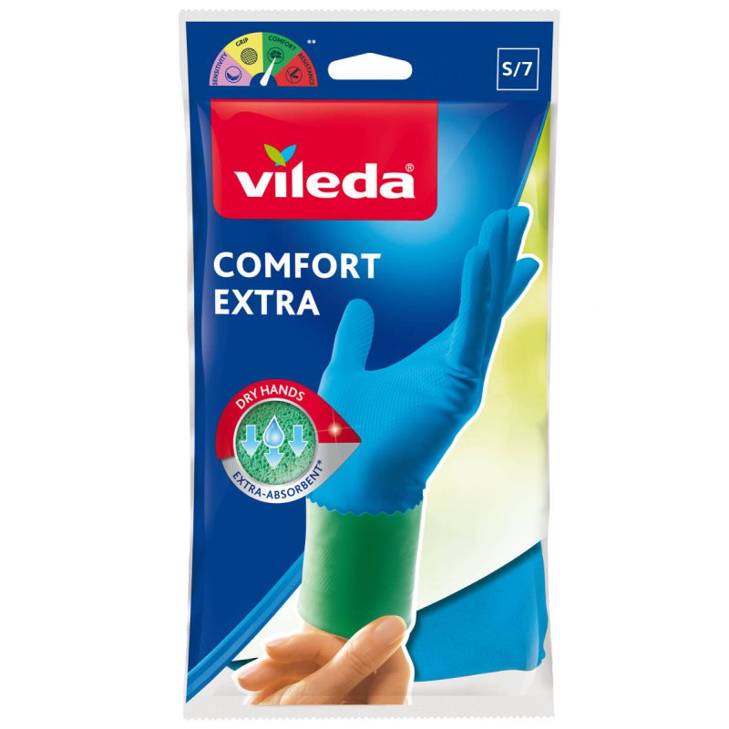 VILEDA HANDSCHOENEN COMFORT EXTRA SMALL - 111 7383 - 111-7383