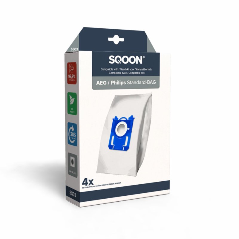 STOFZUIGERZAKKEN PHILIPS SBAG 3D - 114 0784 - 114-0784