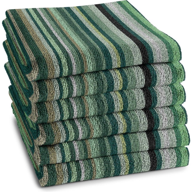 DDDDD KEUKENDOEK RAINBOW GREEN 50X55 CM - 1178x1200 - A98063