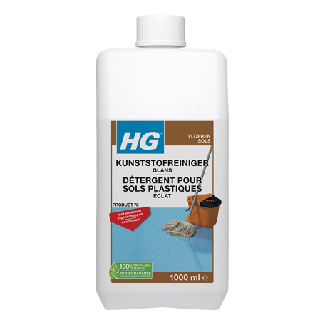 HG 78 KUNSTSTOF GLANSREINIGER VOEDEND 1L - 118100100 - 118100100
