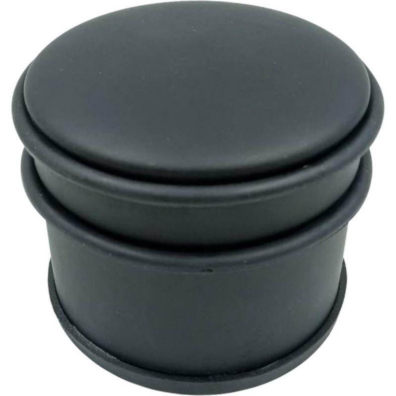 DEURSTOPPER 9X7,5CM MAT ZWART - 151 1665 - 151-1665
