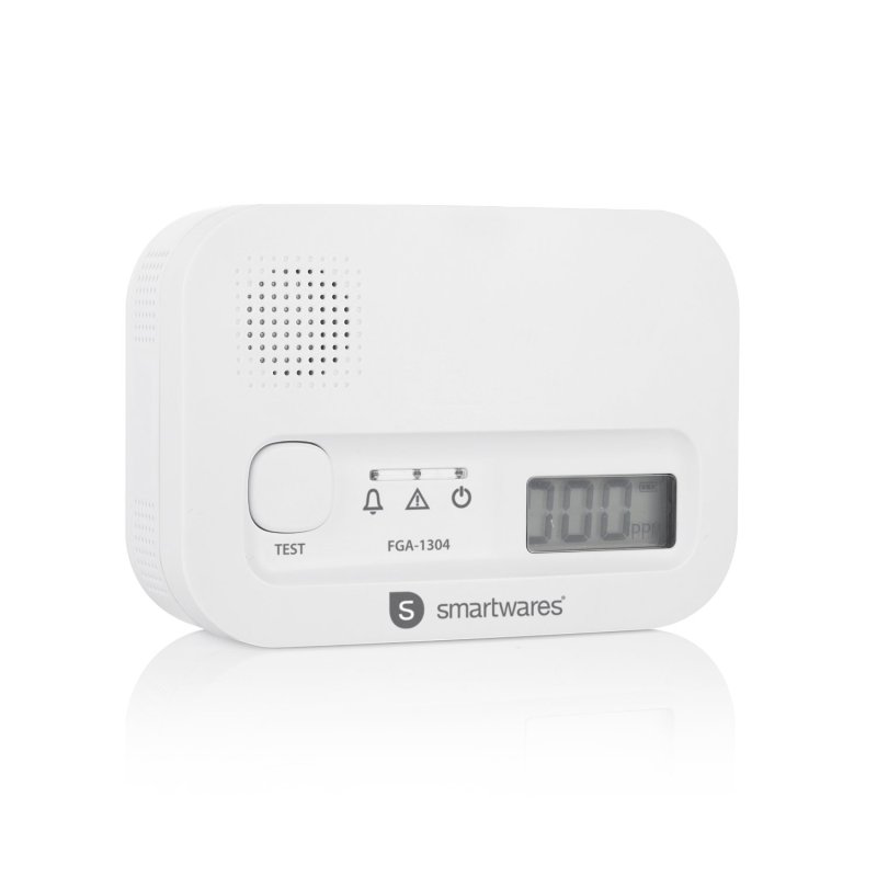 SMARTWARES KOOLMONOXIDEMELDER10 JAAR BAT - 151 3041 - 151-3041