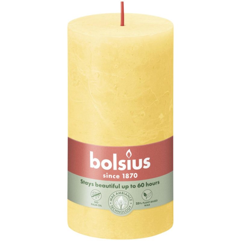 STOMPKAARS RUSTIEK 130X68 SUNNY YELLOW - 160 4644 - 160-4644