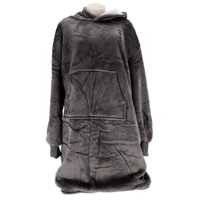 HOODIE SHERRY 70 X 110 CHARCOAL GREY - 161 2068 - 161-2068
