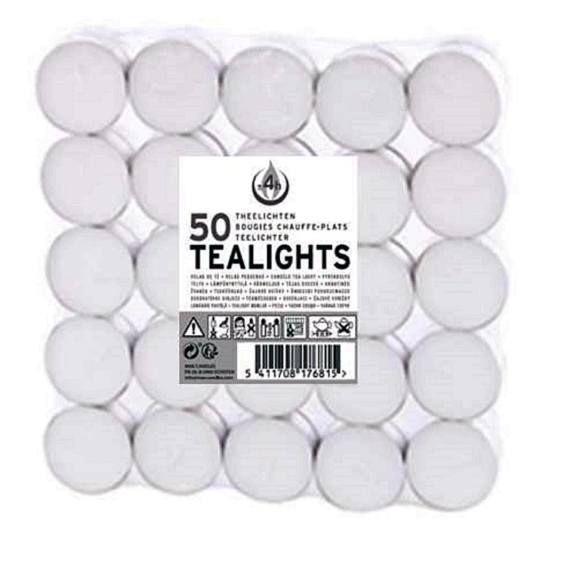 THEELICHTEN 4 UUR 50 STUKS - 180 6815 - 180-6815