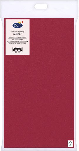 DUNI TAFELKLEED 118X180CM ROOD DUNICEL - 185708 pack - *0010232447