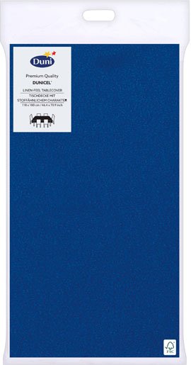 DUNI TAFELKLEED 118X180CM BLAUW DUNICEL - 185713 pack - *0010232449