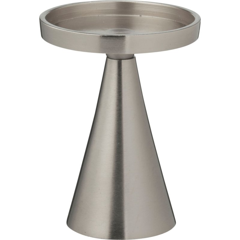 KANDELAAR 13CM ZILVER - 193 2360 - 193-2360