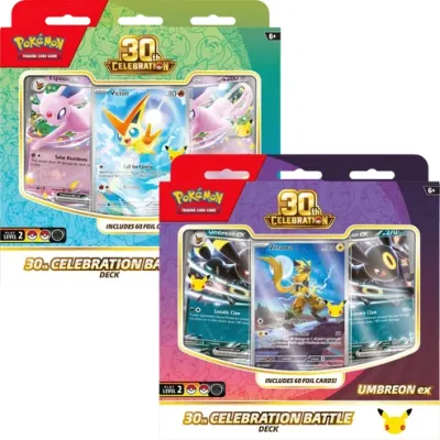 POKEMON TCG 30TH ANNIV BATTLE DECK - 196214147270 - 866-1270