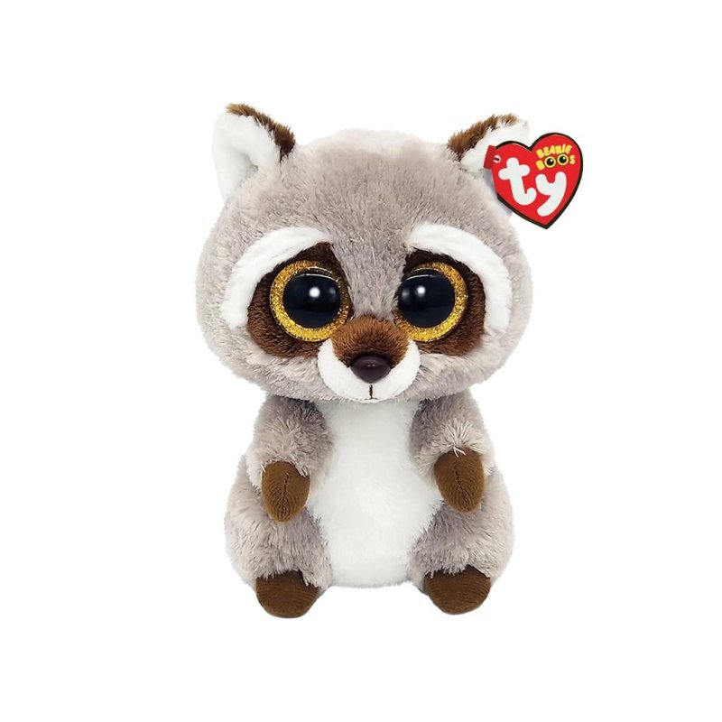 TY BEANIE BOOS RACOON OAKIE 15CM - 2008070 010 - 586-3759