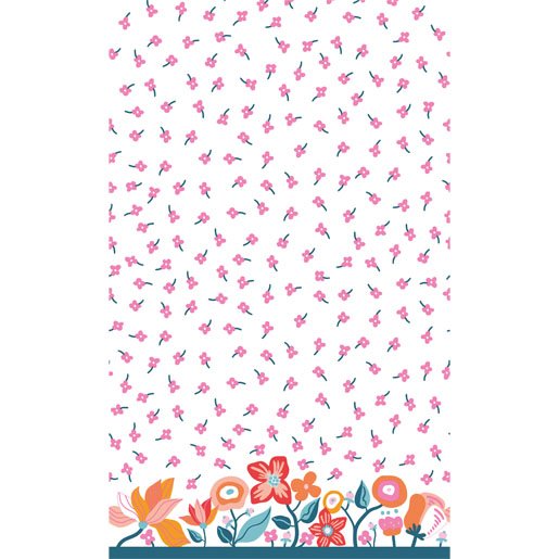 TAFELLAKEN VIBRANT BLOOM 138X220 CM - 205114 - *0010256325