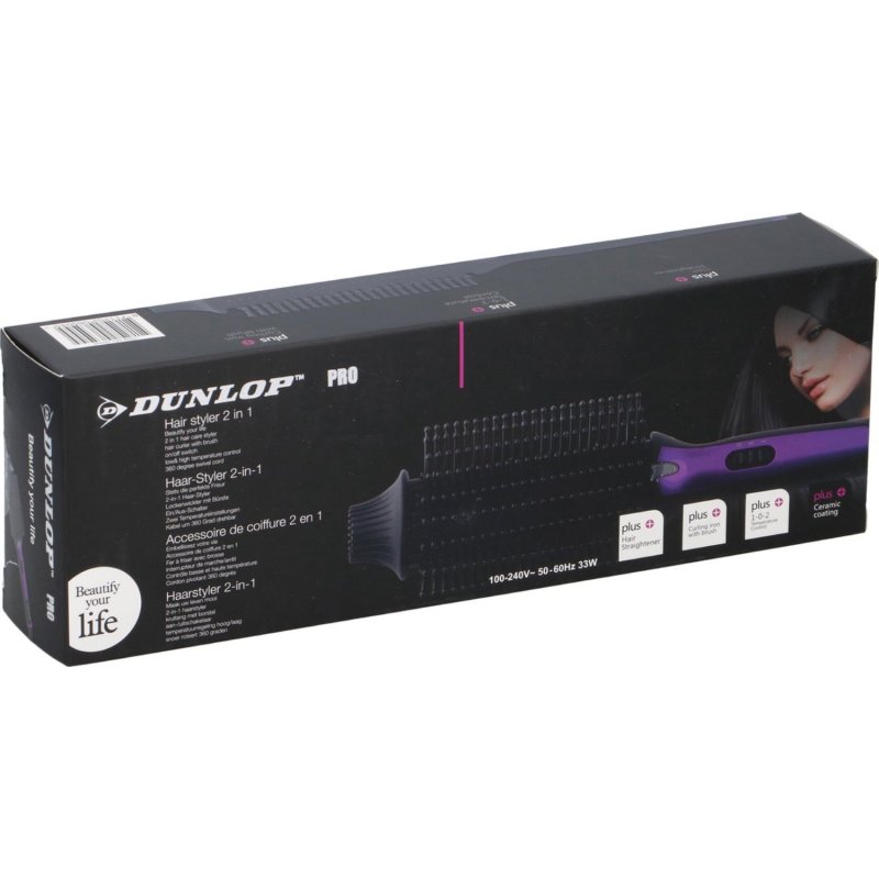 HAAR STYLER 2 IN 1 DUNLOP - 209 5045 - 209-5045