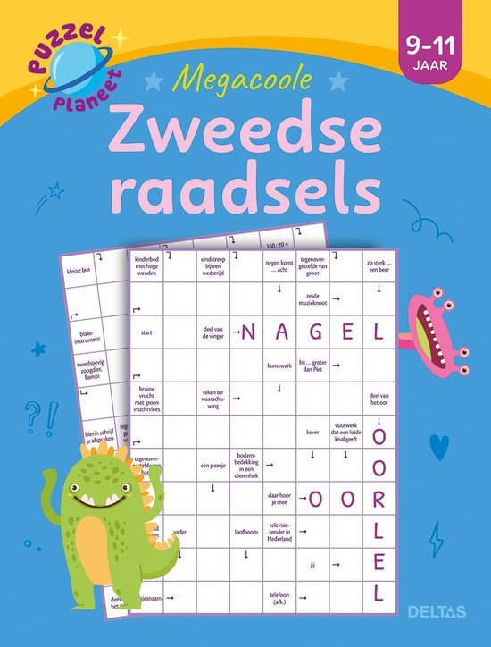 PUZZELPLANEET ZWEEDSE RAADSELS 9-11 JAAR - 21 - *0010254254