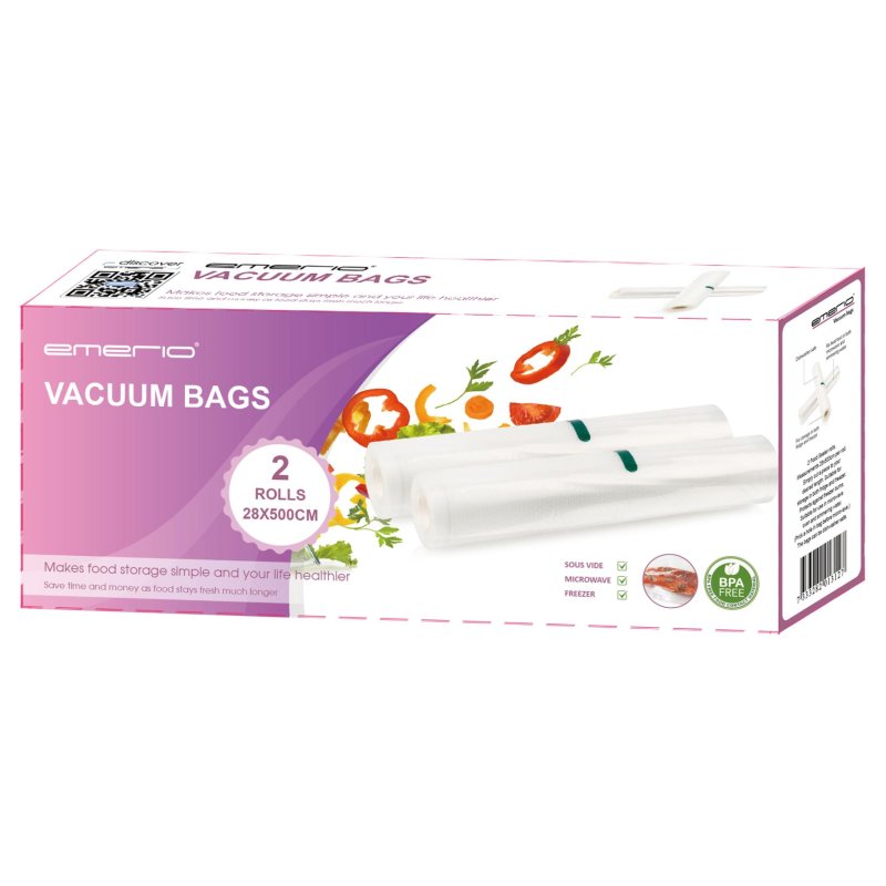 EMERIO 2 ROLLEN VOOR VACUUM SEALER PART- - 210 1445 - 210-1445