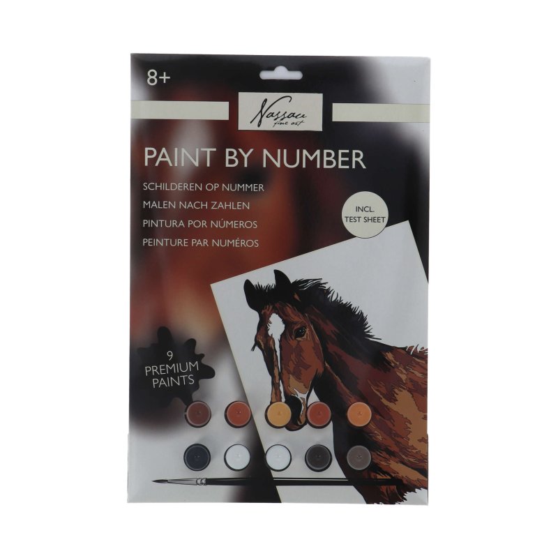 SCHILDEREN OP NUMMER PAARD - 240 1066 - 240-1066