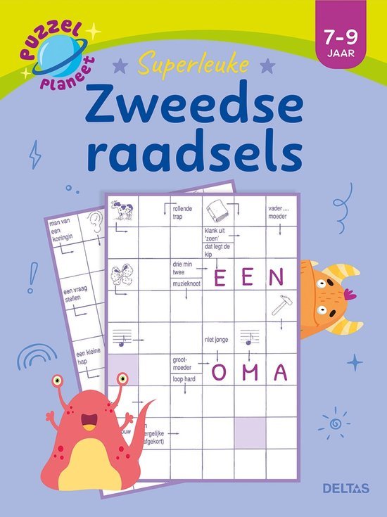 PUZZELPLANEET ZWEEDSE RAADSELS 7-9 JAAR - 25 - *0010254252
