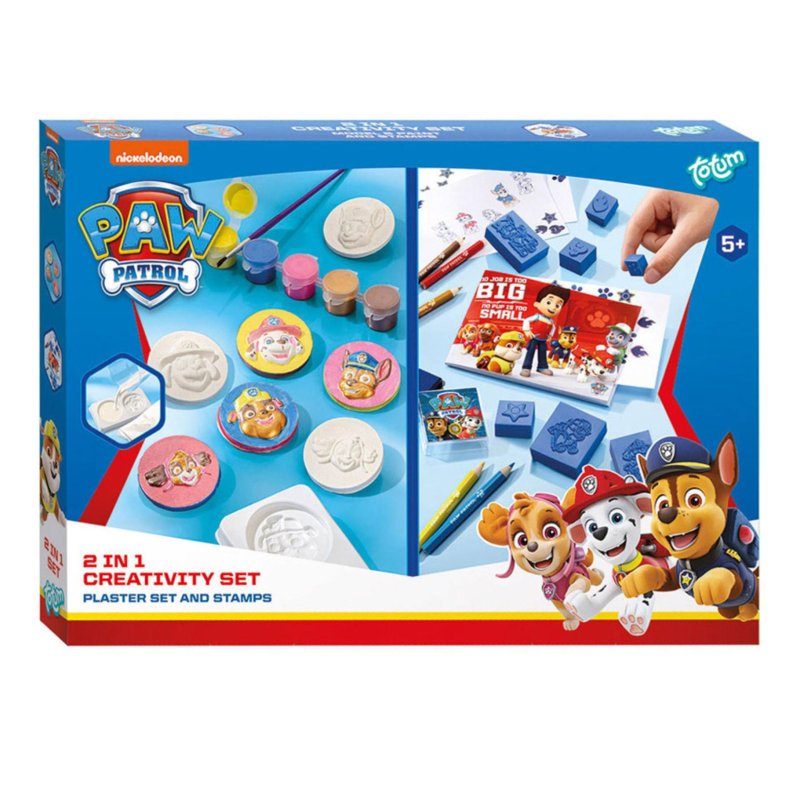 PAW PATROL TOTUM 2IN1 GIPS EN STEMPELS - 250 0954 - 250-0954